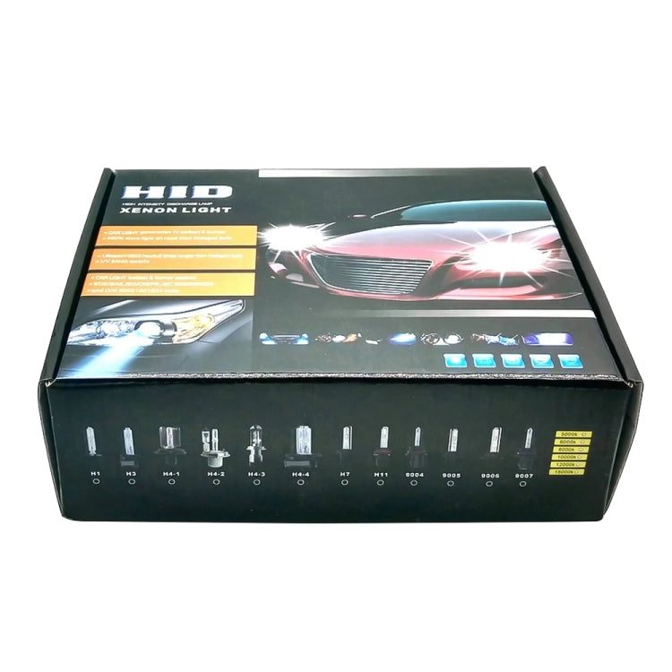 2PCS 35W H1 2800 LM Slim HID Xenon Light with 2 Alloy HID Ballast, High Intensity Discharge Lamp, Color Temperature: 4300K, H1
