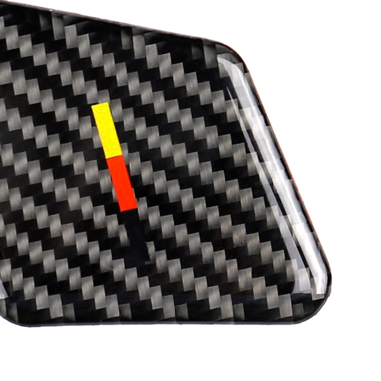 4 PCS Car German Flag Carbon Fiber Door Inner Handle Wrist Panel Decorative Sticker for Mercedes-Benz C Class 2007-2013 / E Class 2009-2016, Door Inner Handle Wrist