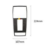 Car German Flag Carbon Fiber Reading Lamp Frame Decorative Sticker for Mercedes-Benz W204 2007-2013 / W212 2010-2012, Reading Lamp Frame (German Flag)