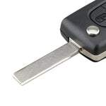 For CITROEN C8 / PEUGEOT 1007 Car Keys Replacement 4 Buttons Car Key Case with Grooved, without Holder, For CITROEN C8 / PEUGEOT 1007