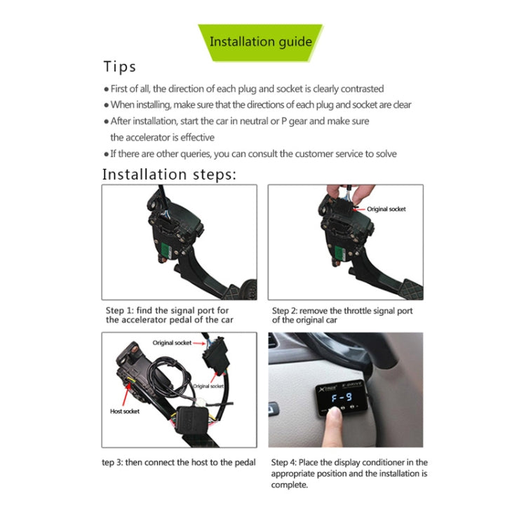 TROS KS-5Drive Potent Booster for Isuzu MUX 2012-2018 Electronic Throttle Controller, For Isuzu MUX 2012-2018