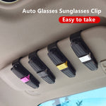 Vehicle Mounted Glasses Clip Car Eyeglass Bill Holder, Package: OPP Bag