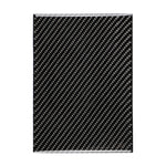 Car Carbon Fiber Storage Box Decorative Sticker for Toyota Eighth Generation Camry 2018-2019, Storage Box