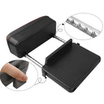 2 PCS Universal Car PU Leather Wrapped Armrest Box Cushion Car Armrest Box Mat with Storage Box, 2pcs(Black), 2pcs (Black Red), 2pcs(Black White), 2pcs(Beige), 2pcs(Brown)