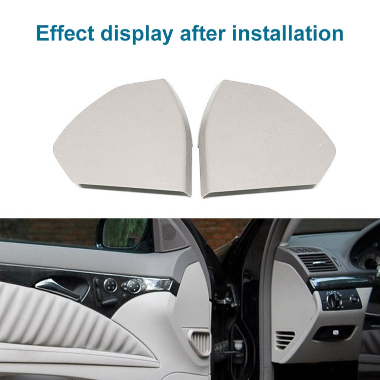 Car Left Side Front Door Trim Panel Plastic Cover 2117270148  for Mercedes-Benz E Class W211 2003-2008, Left Side (Black), Left Side (Grey), Left Side (Light Yellow), Left Side (Yellow)