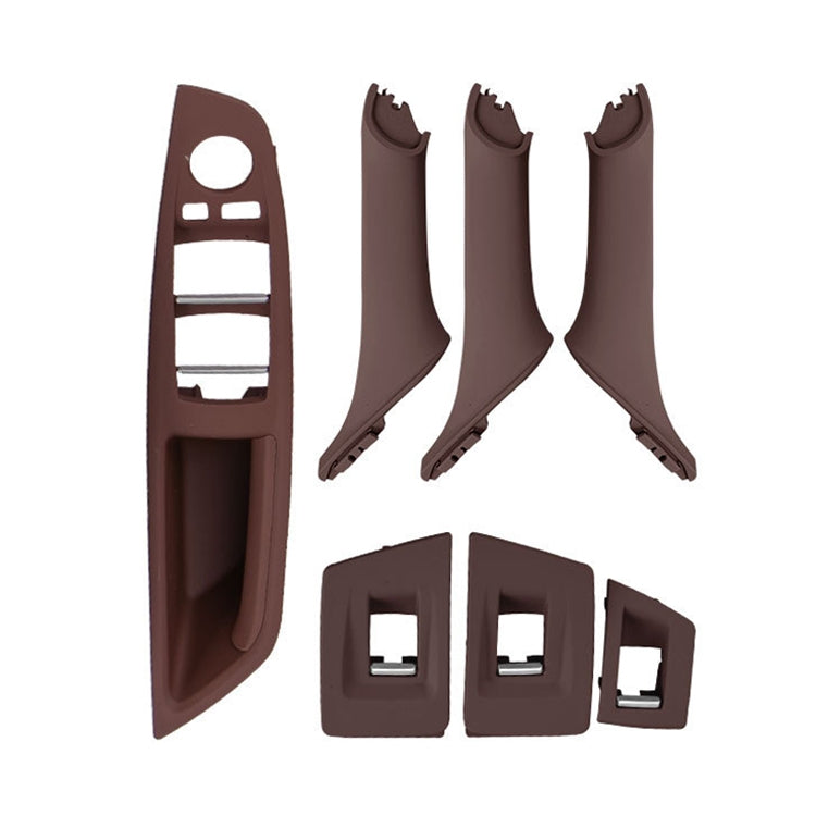 Car Standard Version Inside Doors Handle Pull Trim Cover 5141 7225 873 for BMW F10 F18, Left Driving, Standard Version (Black), Standard Version (Dark Coffee), Standard Version (Beige White), Standard Version (Grey), Standard Version (Beige)           ...