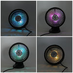 F203B Portable Car Air Outlet Sucker Electric Cooling Fan with Aromatherapy, F203B