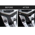 Car Carbon Fiber Air Conditioning Panel Decorative Sticker for Chevrolet Cruze 2009-2015, Left and Right Drive Universal, Air Conditioning