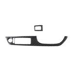 2 in 1 Carbon Fiber Car Right Driving Lifting Panel Decorative Sticker for BMW E92 2005-2012, For BMW