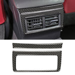 Car Carbon Fiber Rear Air Outlet Decorative Sticker for Lexus IS250 2013-, Left Drive, Rear Air Outlet