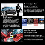 G30 2.4 inch Car 480P Single Recording Driving Recorder DVR Support Parking Monitoring / Loop Recording, 2.4 inch