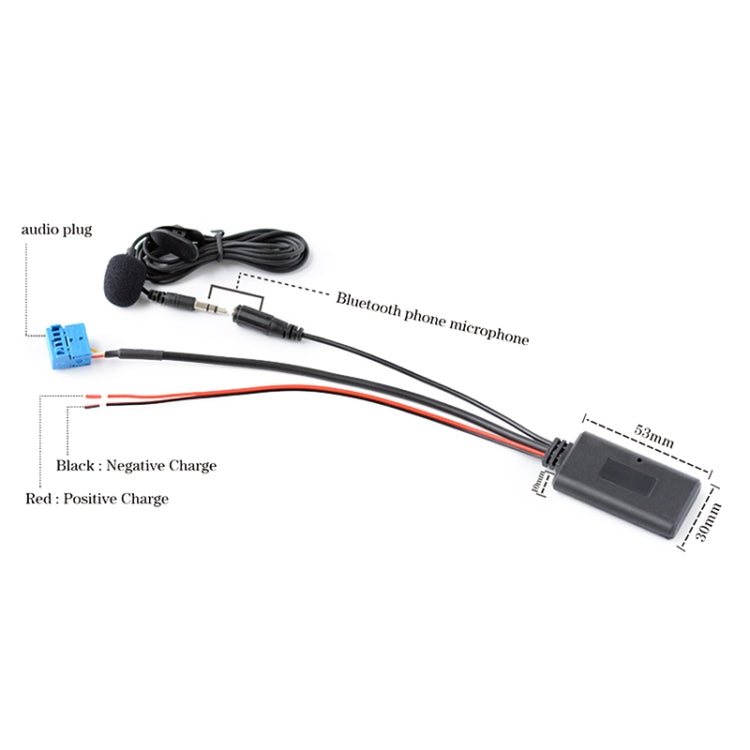 Car AUX Bluetooth Audio Cable Wiring Harness for Mercedes-Benz Comand 2.0, For Mercedes-Benz Comand