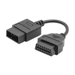 9Pin Car OBD2 Conversion Cable OBDII Diagnostic Adapter Cable for Subaru, 9Pin for Subaru