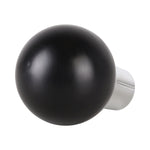 Universal Car Small Round Ball Resin + Carbon Fiber Metal Gear Shift Knob, Small Round Ball (Black), Small Round Ball (White)