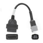 Motorcycle OBD 16PIN Female to 6PIN Connector Cable for Suzuki, For Suzuki