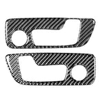 Car Carbon Fiber M High Performance Door Handle C Decorative Sticker for BMW G01 X3 2018-2020 / G02 X4 2019-2020, Left and Right Drive Universal, Door Handle C