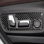 Car Carbon Fiber M High Performance Door Handle C Decorative Sticker for BMW G01 X3 2018-2020 / G02 X4 2019-2020, Left and Right Drive Universal, Door Handle C