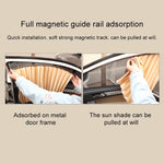 2 PCS Car Auto Sunshade Curtains Windshield Cover for the Rear Seat, Rear Seat, Black, Rear Seat, Gold, Rear Seat, Silver
