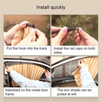 4 in 1 Car Auto Sunshade Curtains Windshield Cover Set