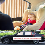 4 in 1 Car Auto Sunshade Curtains Windshield Cover Set