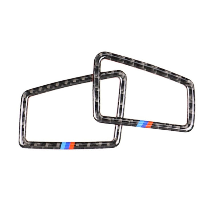 Three Color Carbon Fiber Car Right Driving Instrument Air Outlet Decorative Sticker for BMW E90 2005-2012, Right Instrument Air Outlet(Three Color), Right Instrument Air Outlet