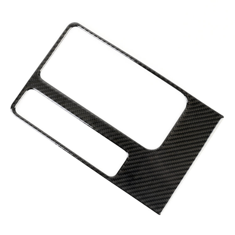 B Style Carbon Fiber Car Water Cup Decorative Sticker for Jaguar F-PACE, Water Cup (B Style)