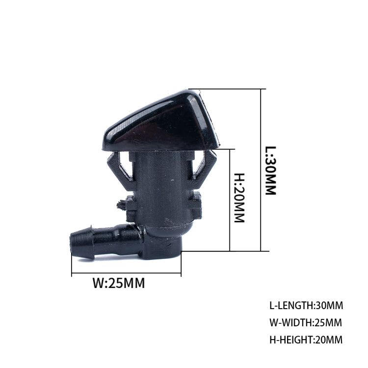 2 PCS Windshield Washer Wiper Jet Water Spray Nozzle 68260443AA for Jeep Grand Cherokee 2005-2013, For Jeep Grand Cherokee 2005-2013