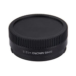 JUNESTAR Proffesional 37mm 12.5X Macro Lens Filter + Lens Protective Cap for GoPro & Xiaomi Xiaoyi Yi Sport Action Camera, 12.5X Macro Lens