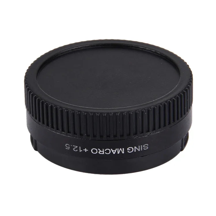 JUNESTAR Proffesional 37mm 12.5X Macro Lens Filter + Lens Protective Cap for GoPro & Xiaomi Xiaoyi Yi Sport Action Camera, 12.5X Macro Lens