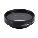 JUNESTAR for Xiaomi Xiaoyi Yi II 4K Sport Action Camera Proffesional 37mm UV Filter + Lens Protective Cap, UV Filter+Lens Cap
