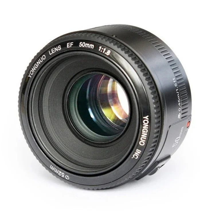 YONGNUO YN50MM F1.8C Auto Focus Lens for Canon EF Mount New Lens, YN50mm F1.8C