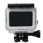 For GoPro HERO6 /5 Black 60m Underwater Waterproof Housing Diving Case with Touch Screen Back Door & Filter / Buckle Basic Mount & Screw, No Need to Disassemble Lens, 60m Waterproof