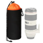 SLR Camera Lens Bag Micro Single Lens Bag Lens Inner Bile Bag Waterproof Protective Case Plus Velvet Thickening, Diameter: 10cm, Height: 25cm, Diameter: 10cm, Height: 25cm