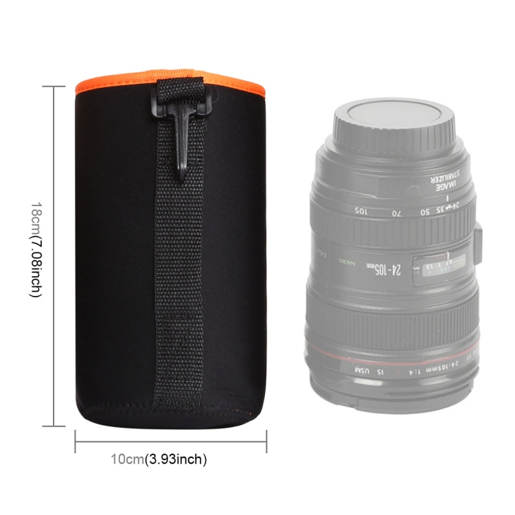 SLR Camera Lens Bag Micro Single Lens Bag Lens Inner Bile Bag Waterproof Protective Case Plus Velvet Thickening, Diameter: 10cm, Height: 18cm, Diameter: 10cm, Height: 18cm