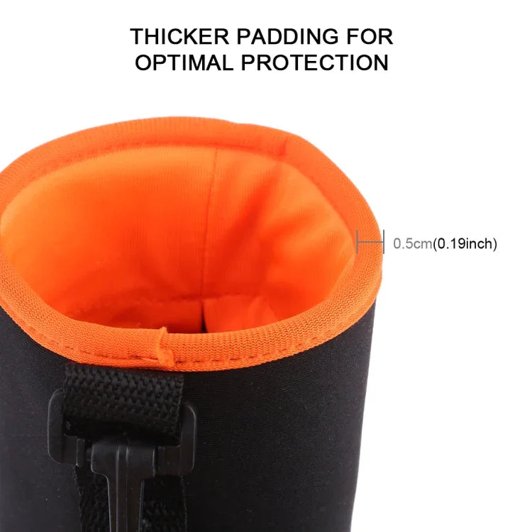 SLR Camera Lens Bag Micro Single Lens Bag Lens Inner Bile Bag Waterproof Protective Case Plus Velvet Thickening, Diameter: 8.5cm, height: 10cm, Diameter: 8.5cm, Height: 10cm