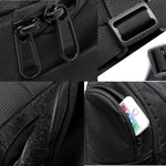 INDEPMAN DL-B016 Portable Waterproof Scratch-proof Outdoor Sports Sling Shoulder Bag Camera Bag Phone Tablet Bag for GoPro, SJCAM, Nikon, Canon, Xiaomi Xiaoyi YI, iPad, Apple, Samsung, Huawei, Size: 25.5 * 19 * 44 cm