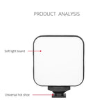 YELANGU LED01 49 LED Video Light for Camera / Video Camcorder, Video Light