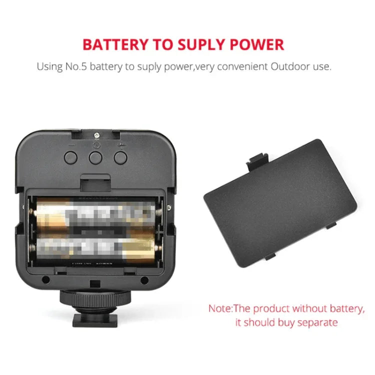 YELANGU LED01 49 LED Video Light for Camera / Video Camcorder, Video Light