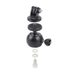 Car Suction Cup Mount Bracket for GoPro Hero11 Black / HERO10 Black / HERO9 Black / HERO8 Black /7 /6 /5 /5 Session /4 Session /4 /3+ /3 /2 /1, Xiaoyi and Other Action Cameras, Style: Single Suction Cup, Style: Single