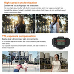 TRIOPO G2 Wireless Flash Trigger 2.4G Receiving / Transmitting Dual Purpose TTL High-speed Trigger for Nikon Camera, G2 For Nikon Camera