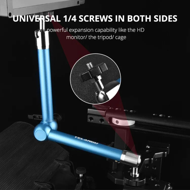 YELANGU 7 inch Adjustable Friction Articulating Magic Arm, 7 inch