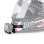 Helmet Mount with J-Hook Buckle  for GoPro, Insta360, DJI and Other Action Cameras, Helmet Mount