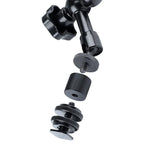 7 inch Adjustable Friction Articulating Magic Arm + Large Claws Clips with Phone Clamp, 7 inch Magic Arm + Claws Clips with Phone Clamp