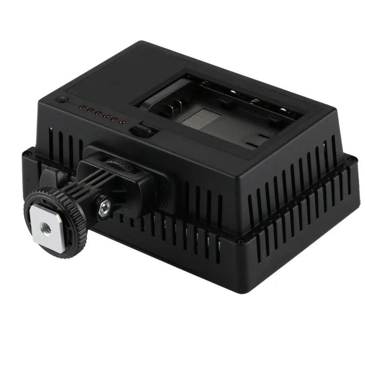 HD-160 White Light LED Video Light on-Camera Photography Lighting Fill Light for Canon, Nikon, DSLR Camera with 3 Filter Plates, HD-160