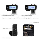 Godox X2T-N E-TTL II Bluetooth Wireless Flash Trigger for Nikon, X2T-N for Nikon