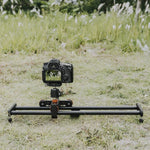 YELANGU L4X-BE YLG1817A 60cm Aluminum Alloy Splicing Slide Rail Track + 3-Wheel Video Pulley Rolling Dolly Car for SLR Cameras / Video Cameras, L4X-BE 60cm Rail Track + Dolly Car