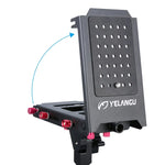YELANGU S300 4 in 1 Multifunctional Rig + Dual Handheld Shoulder Rig + Monopod + Stabilizer for Cameras / SLR Cameras, Height Range: 63cm-170cm, YELANGU S300