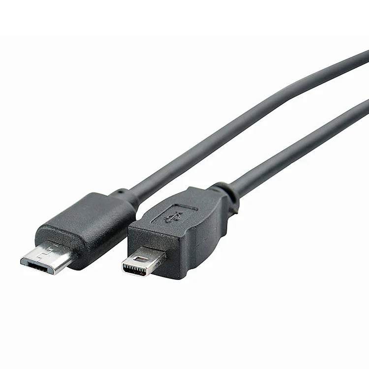 5 PCS 30cm Micro USB to Mini 8 Pin USB OTG Phone Data Cable for Nikon, Micro  to Mini 8 Pin For Nikon
