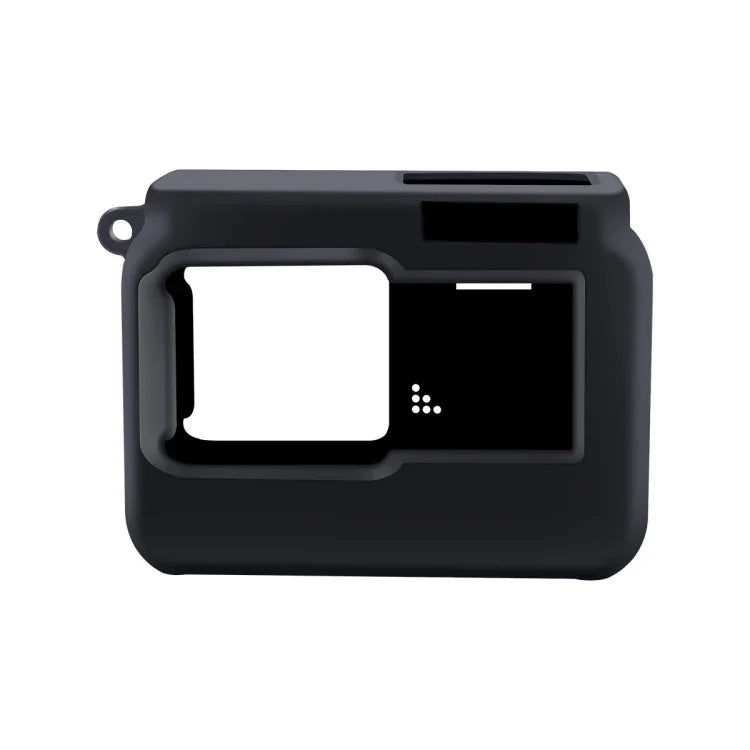 For Insta360 One R Panoramic Camera with Frame Shockproof Silicone Protective Case with Lens Cap Cover, Panoramic  Case + Lens Cap