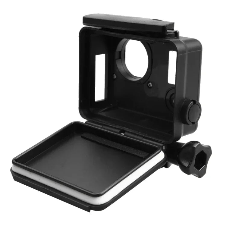 For GoPro HERO4 ABS Skeleton Housing Protective Case Cover with Buckle Basic Mount & Lead Screw, HERO4
